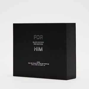 NWT. Zara For Him Black Edtion + Red Edition 100 ML.